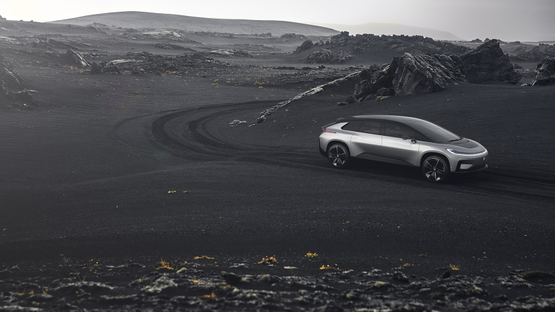 Illustration for article titled Here’s The ‘Flagship’ Electric Car That Faraday Future Promised, The FF 91